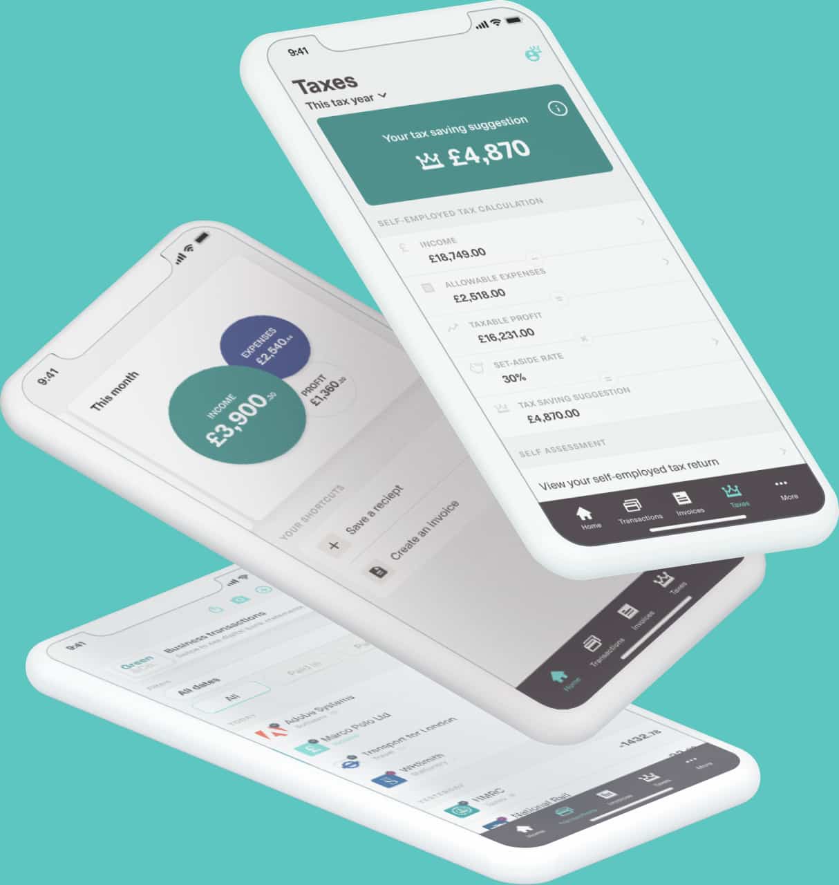 Simple Accounting & Tax App for Freelancers Coconut